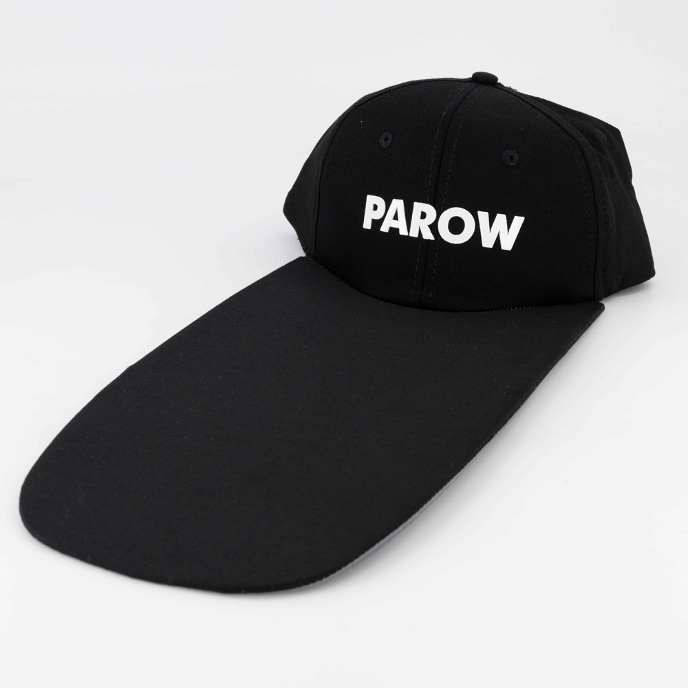 PAROW LONG PEAK CAP - BLACK/WHITE